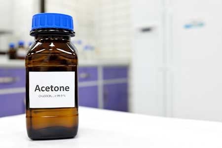 acetone paint remover