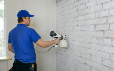How to Spray Paint Interior Walls and Ceilings